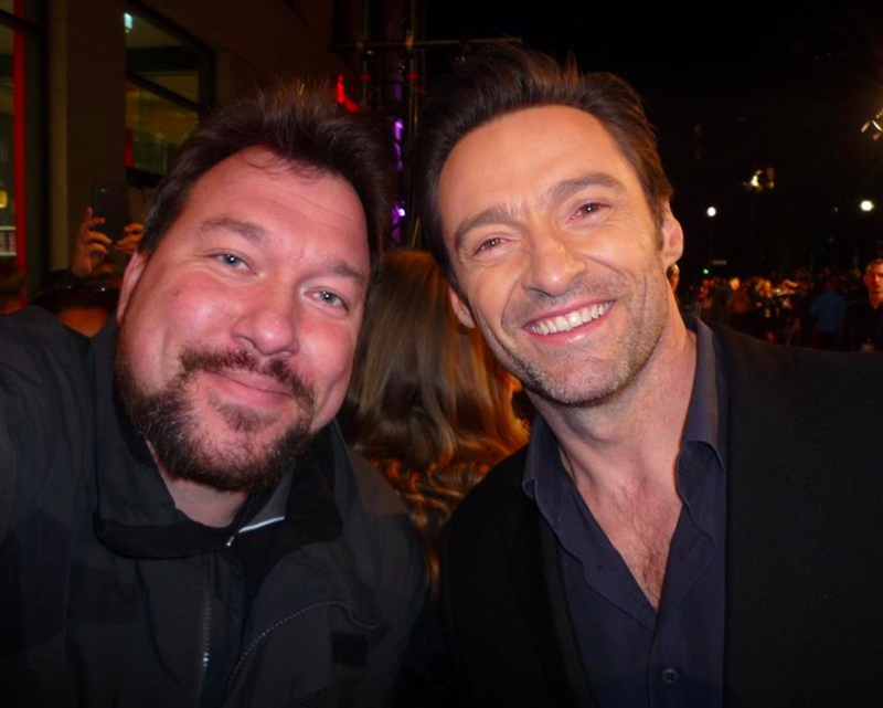 Hugh Jackman Photo with RACC Autograph Collector RB-Autogramme Berlin Hugh Jackman Photo with RACC Autograph Collector RB-Autogramme Berlin