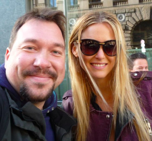 Bar Refaeli Photo with RACC Autograph Collector RB-Autogramme Berlin