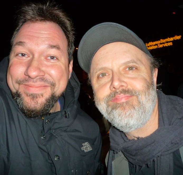 Lars Ulrich Photo with RACC Autograph Collector RB-Autogramme Berlin