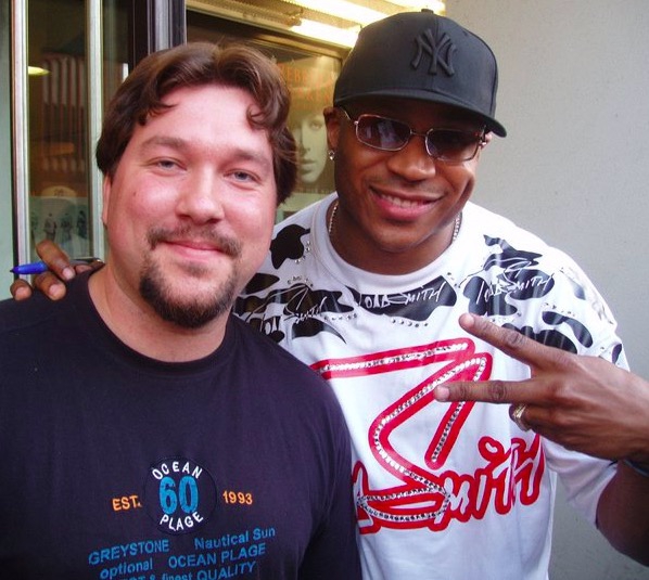 LL Cool J Photo with RACC Autograph Collector RB-Autogramme Berlin