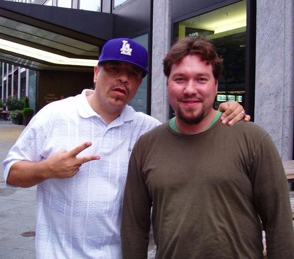 Ice-T Photo with RACC Autograph Collector RB-Autogramme Berlin