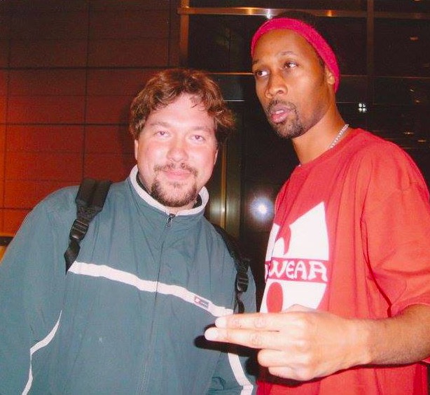 RZA Photo with RACC Autograph Collector RB-Autogramme Berlin RZA Photo with RACC Autograph Collector RB-Autogramme Berlin