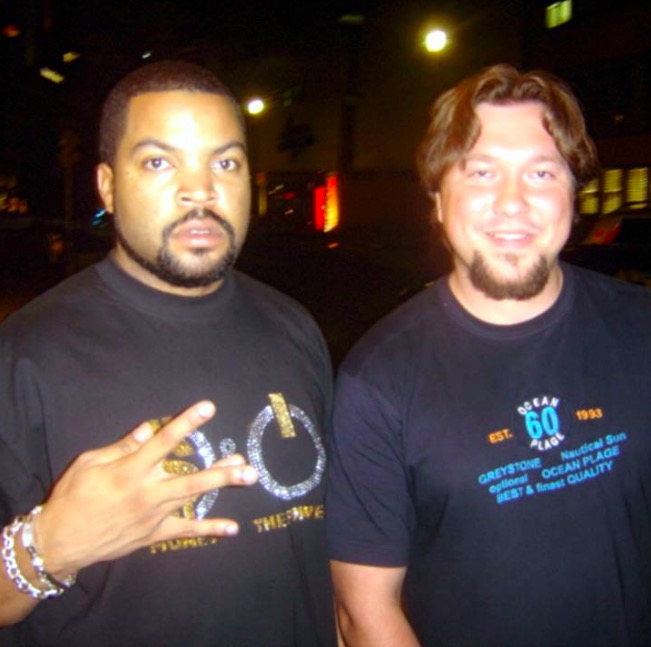 Ice Cube Photo with RACC Autograph Collector RB-Autogramme Berlin