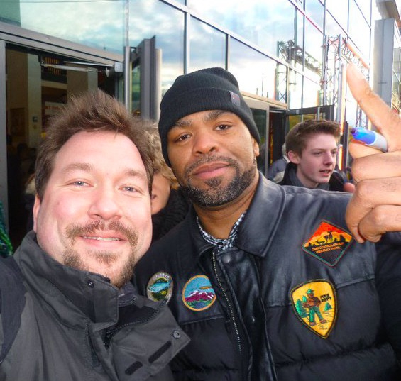 Method Man Photo with RACC Autograph Collector RB-Autogramme Berlin