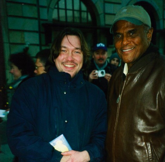 Harry Belafonte Photo with RACC Autograph Collector RB-Autogramme Berlin Harry Belafonte Photo with RACC Autograph Collector RB-Autogramme Berlin
