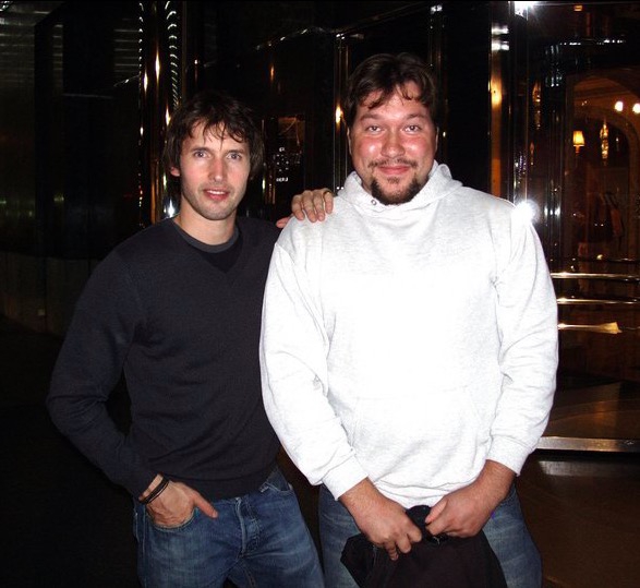 James Blunt Photo with RACC Autograph Collector RB-Autogramme Berlin James Blunt Photo with RACC Autograph Collector RB-Autogramme Berlin