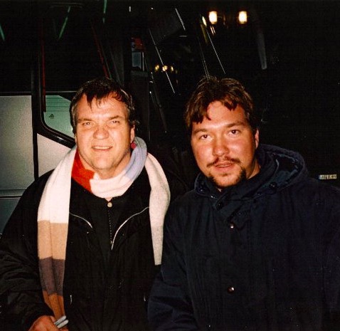 Meat Loaf Photo with RACC Autograph Collector RB-Autogramme Berlin