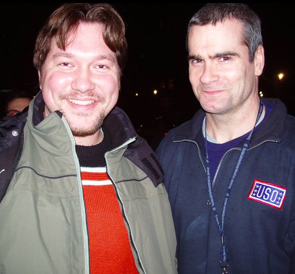 Henry Rollins Photo with RACC Autograph Collector RB-Autogramme Berlin