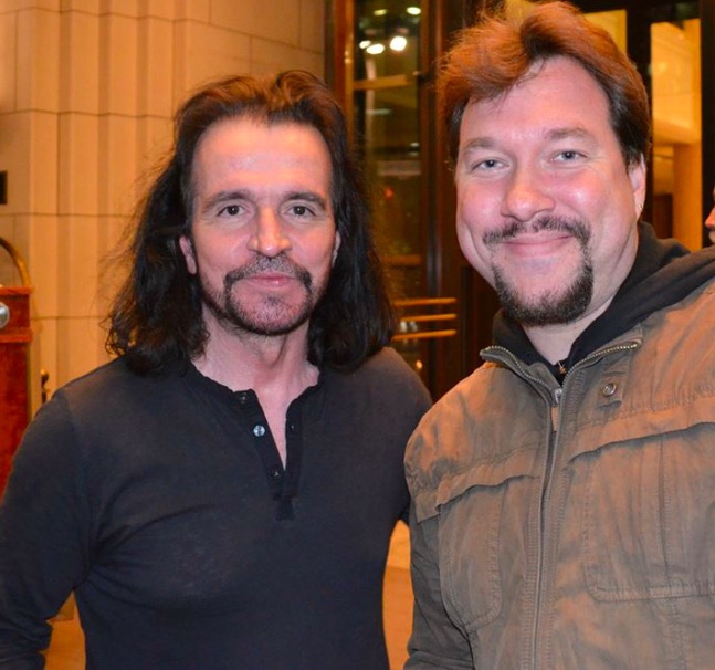 Yanni Photo with RACC Autograph Collector RB-Autogramme Berlin