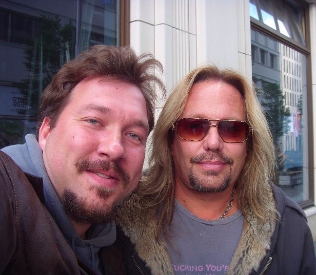Vince Neil Photo with RACC Autograph Collector RB-Autogramme Berlin