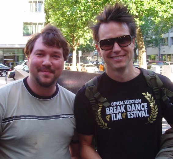 Mark Hoppus Photo with RACC Autograph Collector RB-Autogramme Berlin