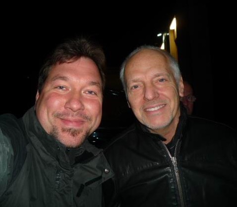 Peter Frampton Photo with RACC Autograph Collector RB-Autogramme Berlin