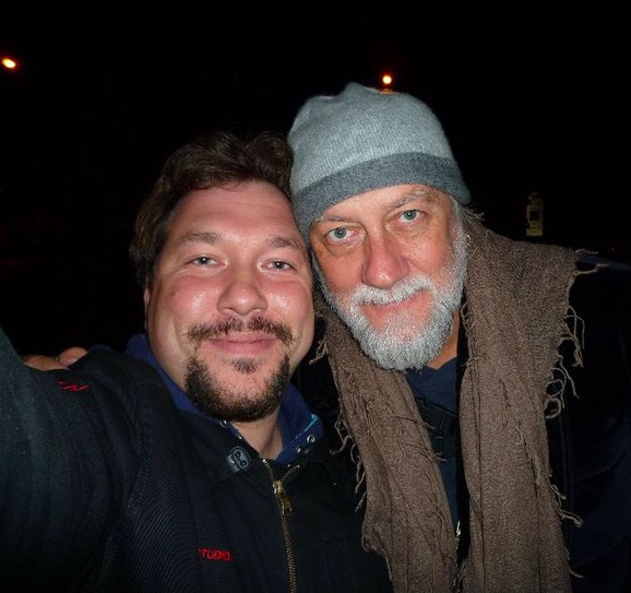 Mick Fleetwood Photo with RACC Autograph Collector RB-Autogramme Berlin