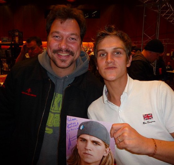 Jason Mewes Photo with RACC Autograph Collector RB-Autogramme Berlin