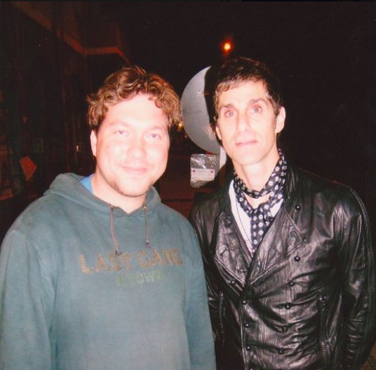 Perry Farrell Photo with RACC Autograph Collector RB-Autogramme Berlin