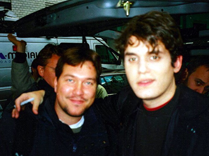 John Mayer Photo with RACC Autograph Collector RB-Autogramme Berlin