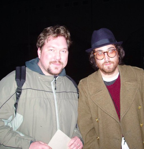 Sean Lennon Photo with RACC Autograph Collector RB-Autogramme Berlin