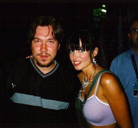 Dannii Minogue Photo with RACC Autograph Collector RB-Autogramme Berlin Dannii Minogue Photo with RACC Autograph Collector RB-Autogramme Berlin