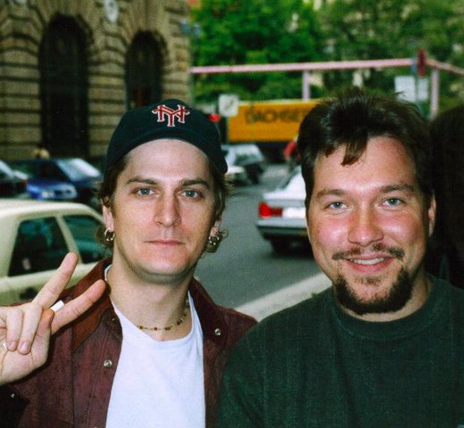 Rob Thomas Photo with RACC Autograph Collector RB-Autogramme Berlin