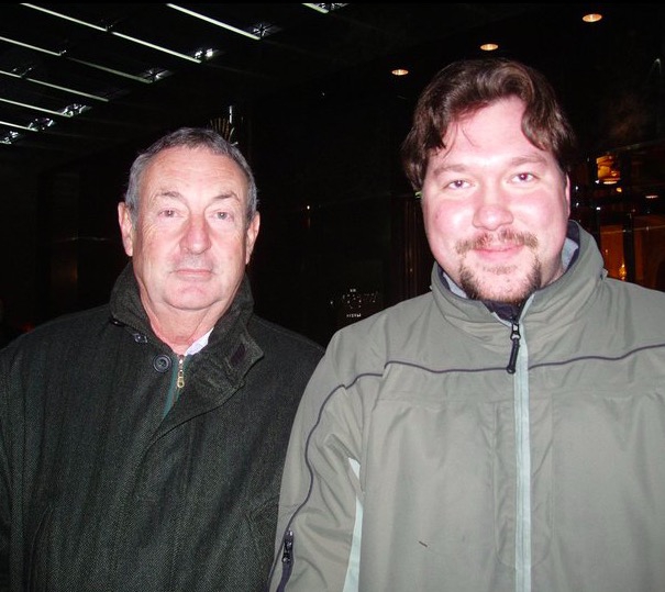 Nick Mason Photo with RACC Autograph Collector RB-Autogramme Berlin