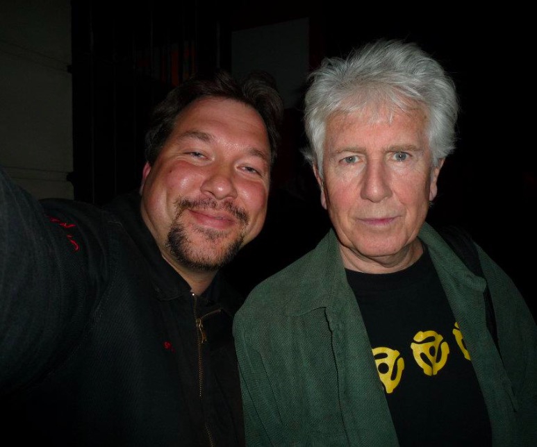 Graham Nash Photo with RACC Autograph Collector RB-Autogramme Berlin