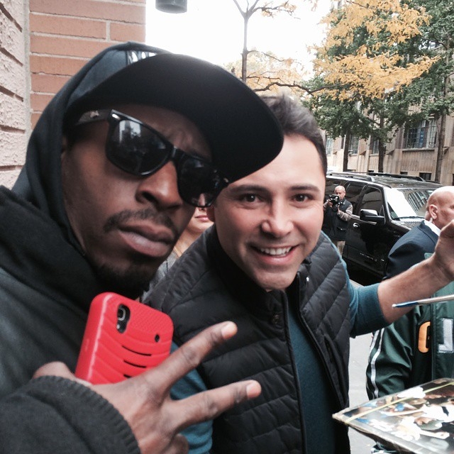 Oscar De La Hoya with RACC Trusted collector GTV Reality