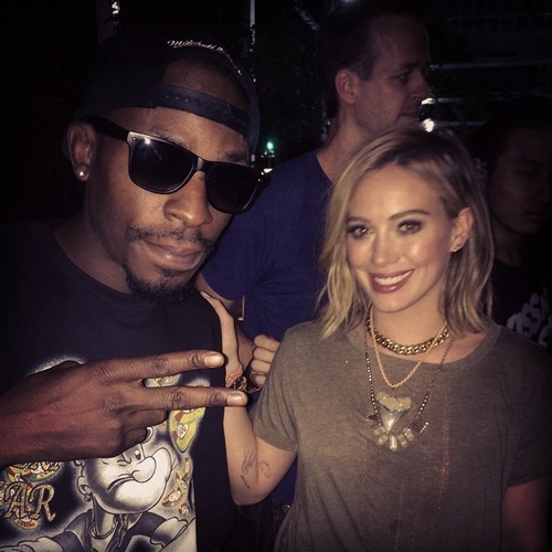 Hilary Duff with GTV Reality
