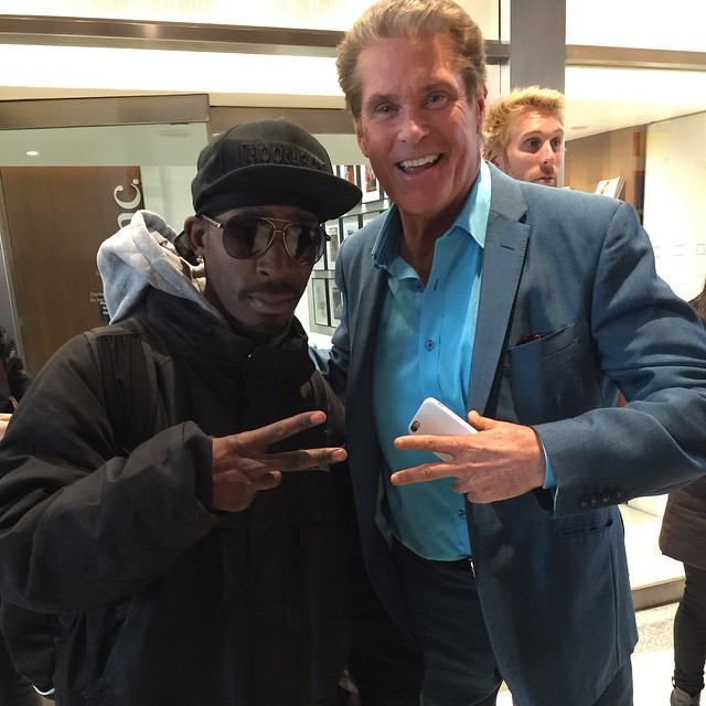 David Hasselhoff with RACC Trusted collector GTV Reality