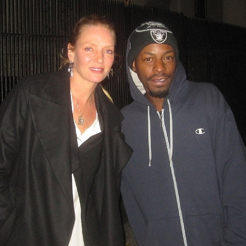 Uma Thurman with GTV Reality