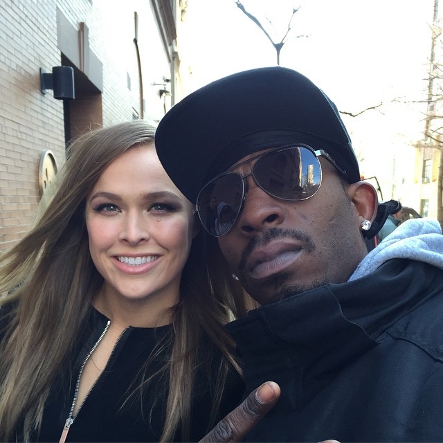 Ronda Rousey with RACC Trusted collector GTV Reality