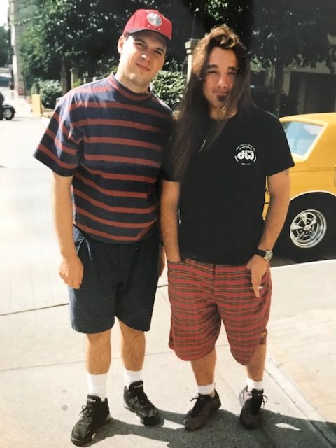 Dave Abbruzzese Photo with RACC Autograph Collector Autographs99 Dave Abbruzzese Photo with RACC Autograph Collector Autographs99