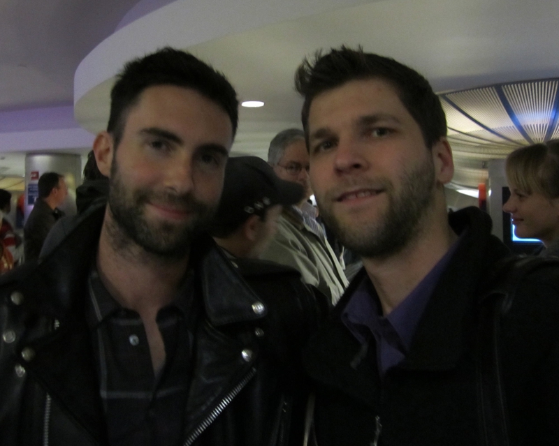 Adam Levine Photo with RACC Autograph Collector All-Star Signatures, LLC