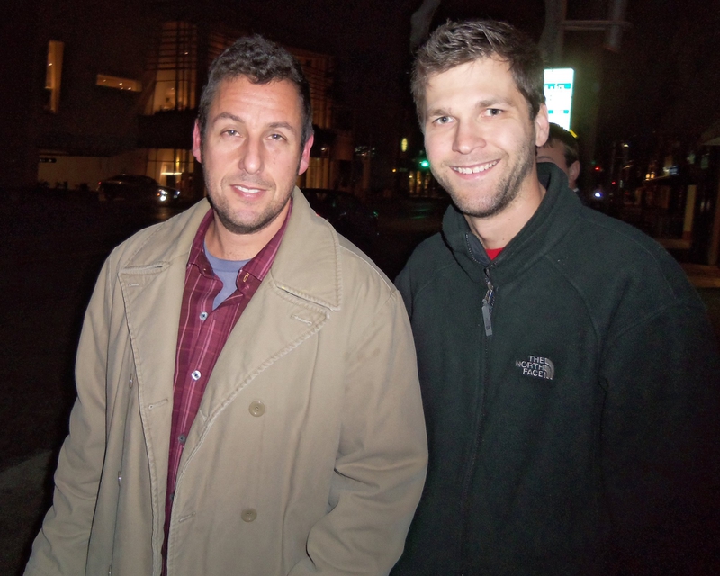 Adam Sandler Photo with RACC Autograph Collector All-Star Signatures, LLC