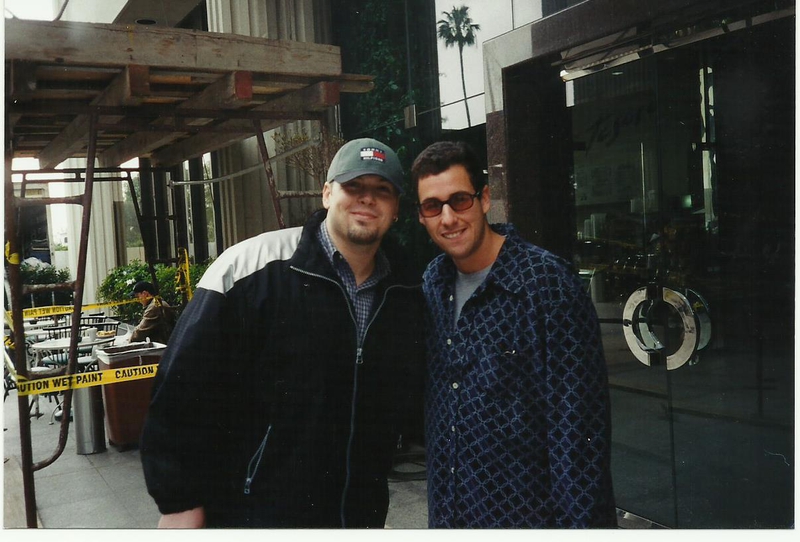 Adam Sandler Photo with RACC Autograph Collector Autographs99