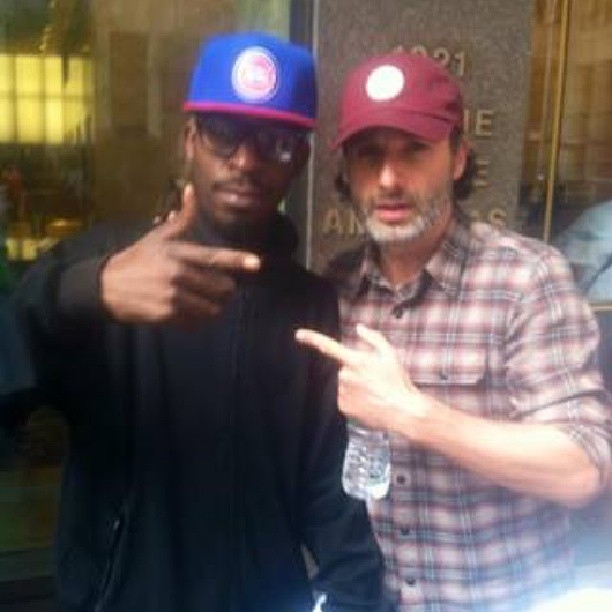 Andrew Lincoln with RACC Trusted collector GTV Reality