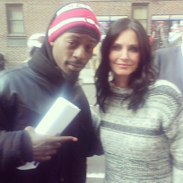 Courteney Cox with RACC Trusted collector GTV Reality