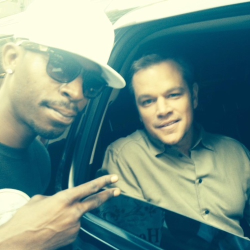Matt Damon with GTV Reality