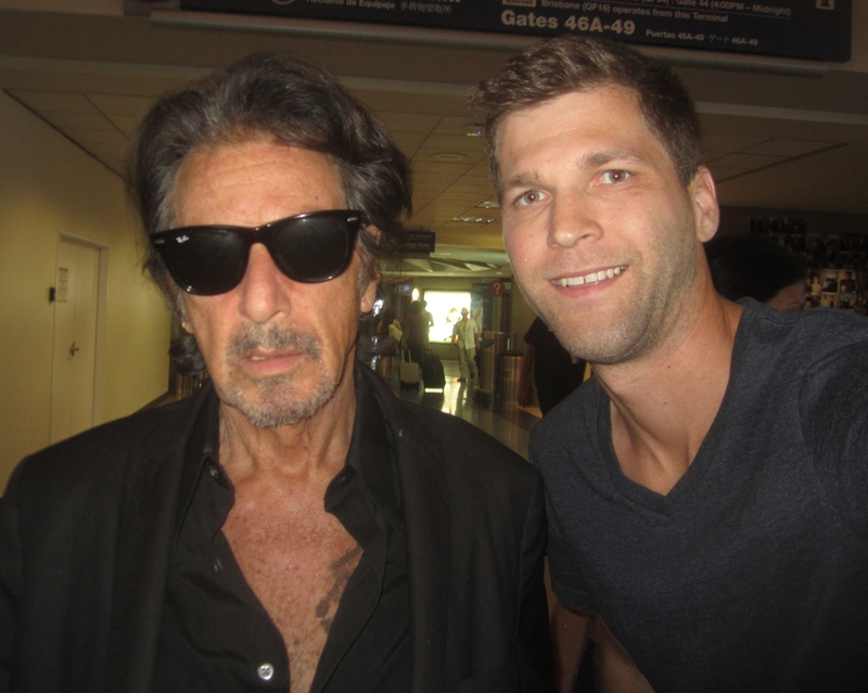 Al Pacino Photo with RACC Autograph Collector All-Star Signatures, LLC