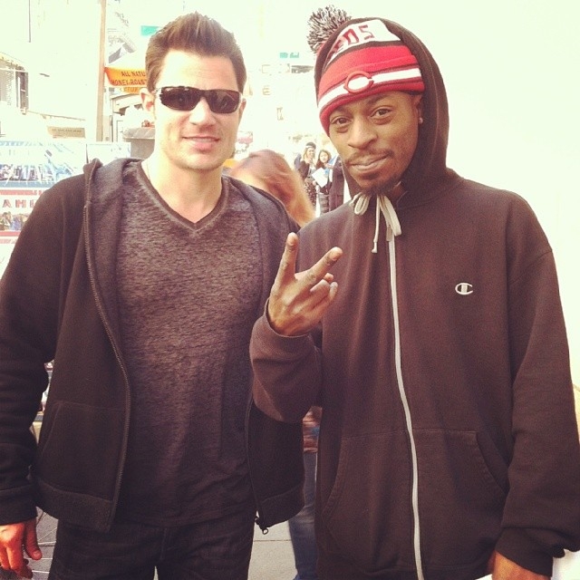 Nick Lachey with RACC Trusted collector GTV Reality