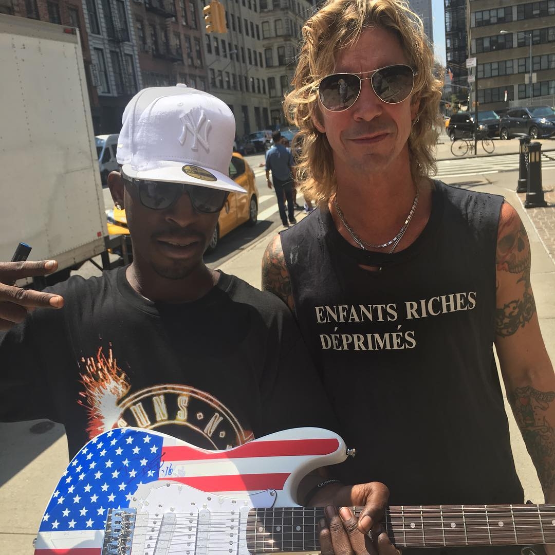 Duff McKagan with RACC Trusted collector GTV Reality