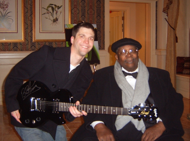 B.B. King Photo with RACC Autograph Collector All-Star Signatures, LLC