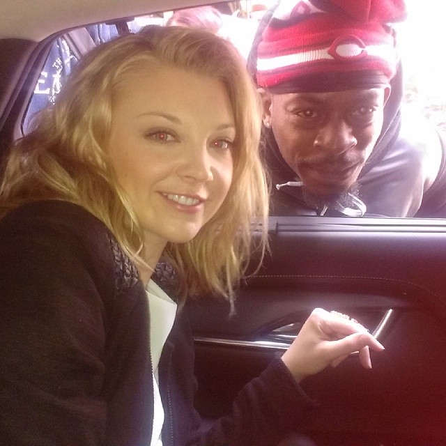 Natalie Dormer with RACC Trusted collector GTV Reality
