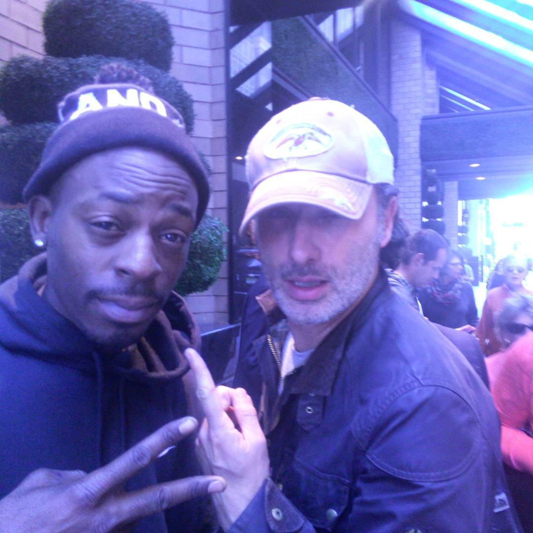 Andrew Lincoln with RACC Trusted collector GTV Reality