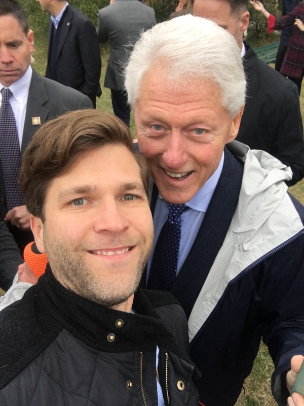 Bill Clinton Photo with RACC Autograph Collector All-Star Signatures, LLC