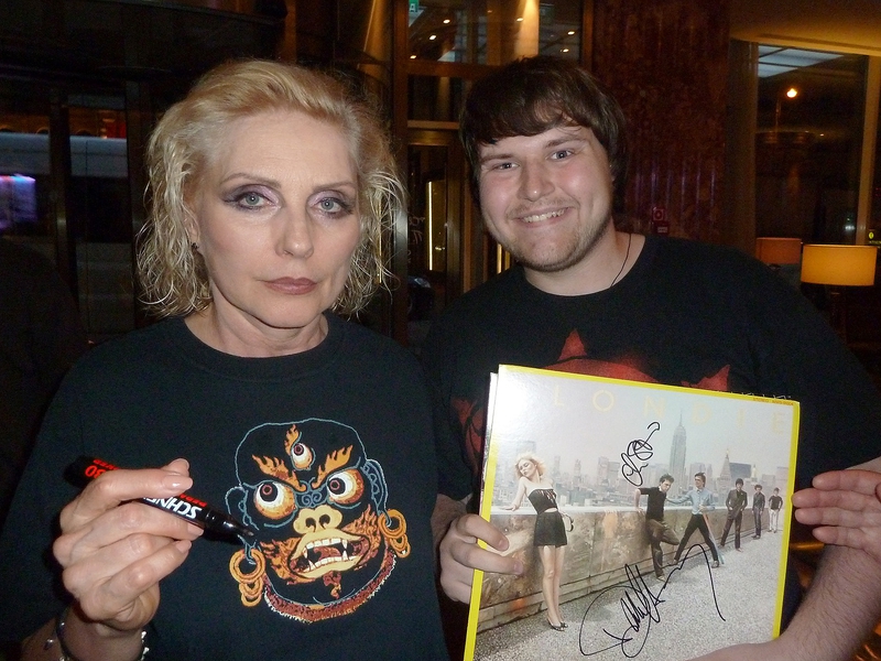 Debbie Harry Photo with RACC Autograph Collector Ilya Zeta