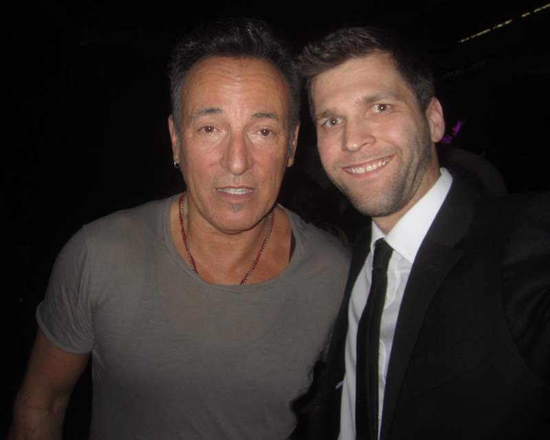 Bruce Springsteen Photo with RACC Autograph Collector All-Star Signatures, LLC