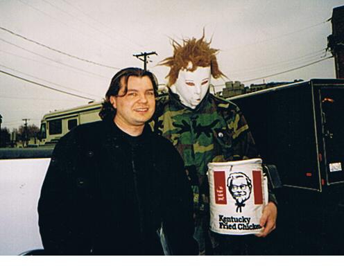 Buckethead Photo with RACC Autograph Collector bpautographs