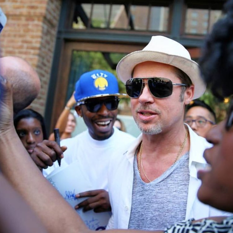 Brad Pitt with RACC Trusted collector GTV Reality