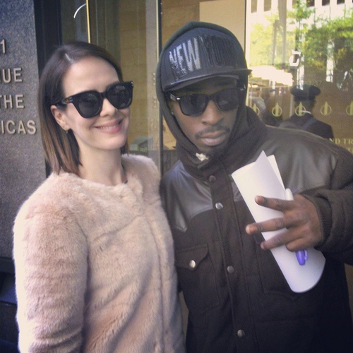 Sarah Paulson with GTV Reality