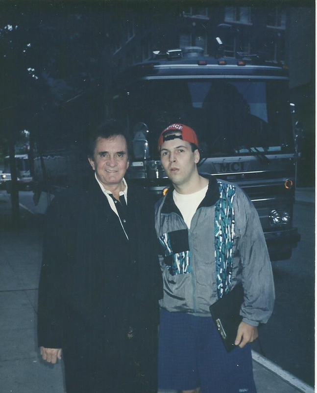 Johnny Cash Photo with RACC Autograph Collector Autographs99